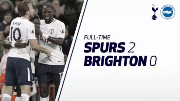 Tottenham Hotspur 2 – 0 Brighton & Hove Albion [Premier League] Highlights 2017/18